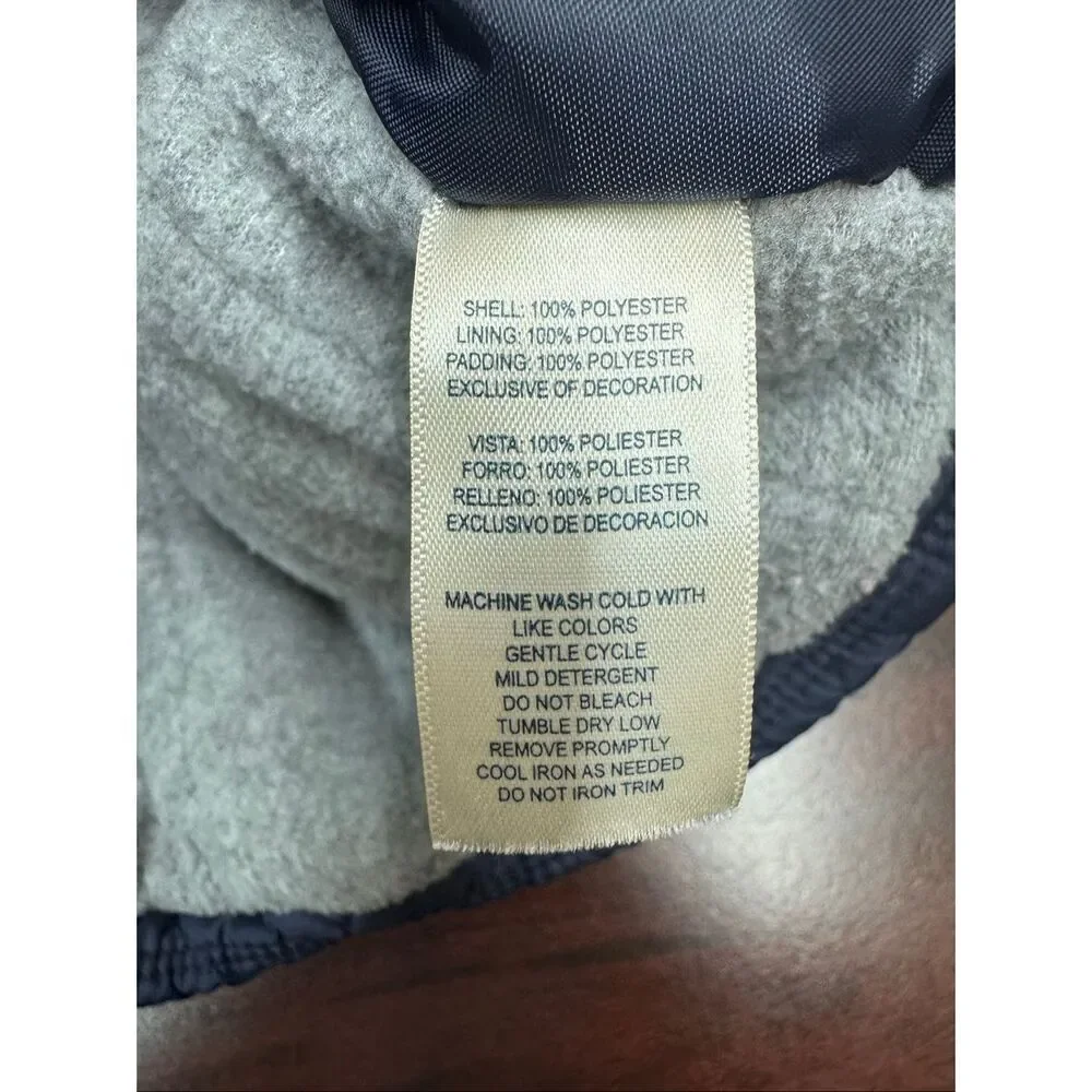 OshKosh B’Gosh Navy Puffer Coat Size 18 Months